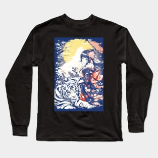 Geisha tiger shogun’s Geisha 87009 Long Sleeve T-Shirt